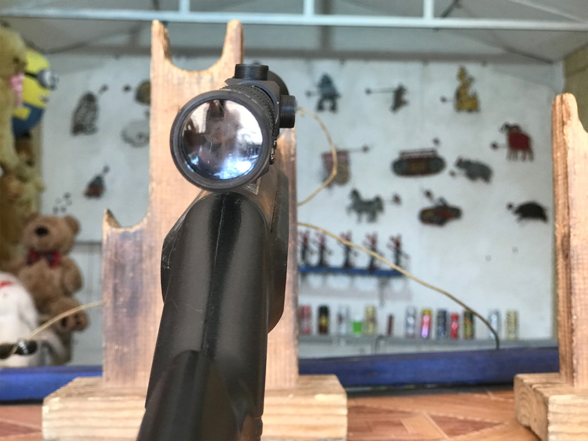 Тир на Николаевских базах в Коблево