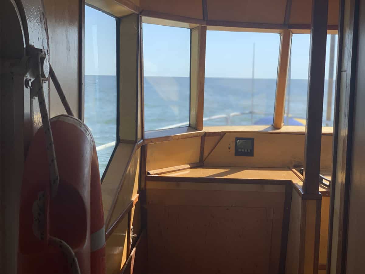 прогулка по морю на теплоходе в Коблево