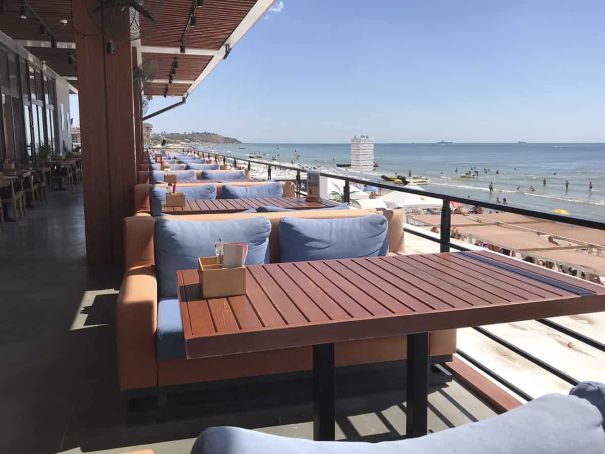 Атмосфера в ресторане Pizza&Steak в Коблево