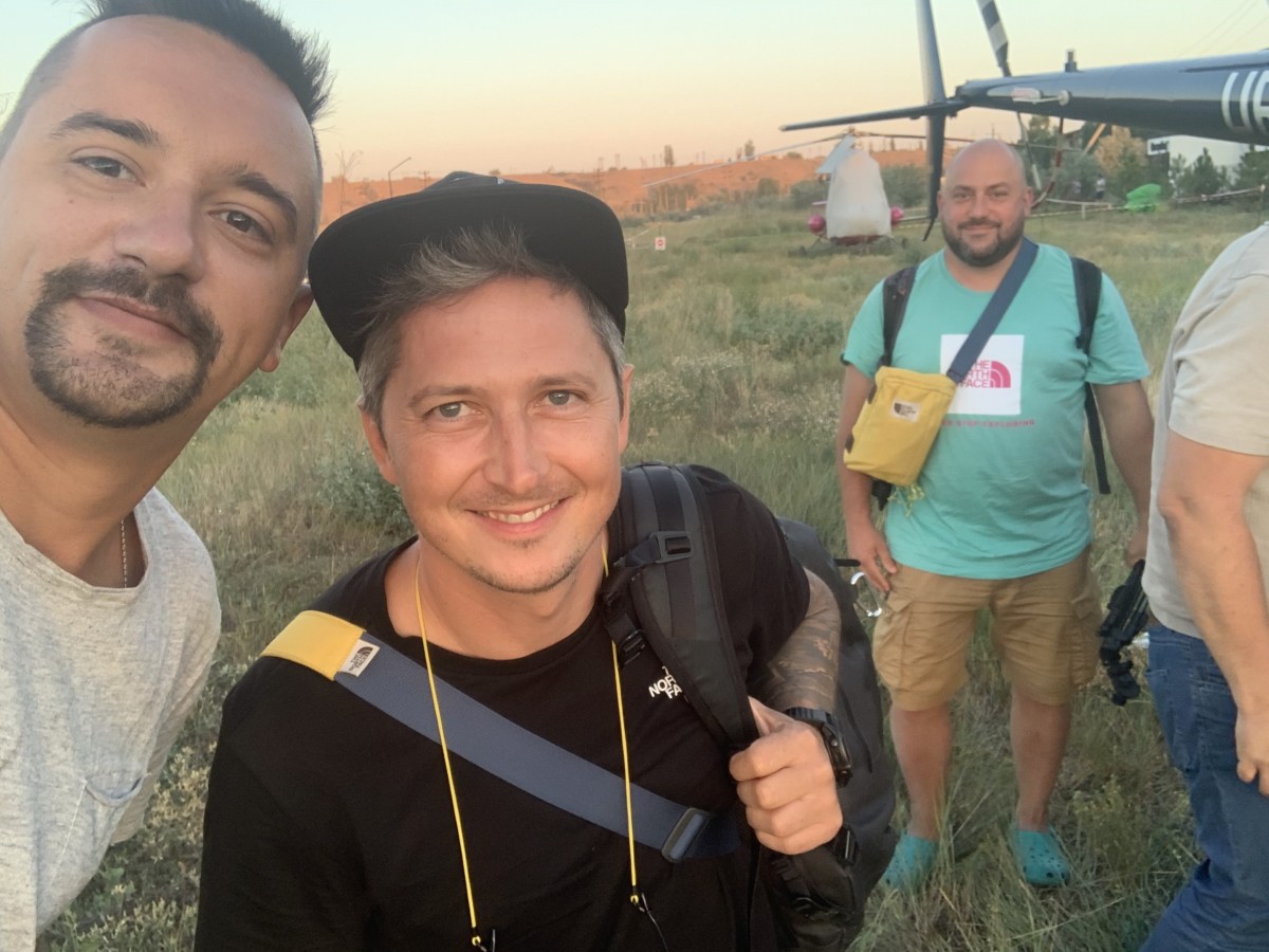 Александр Педан в Коблево