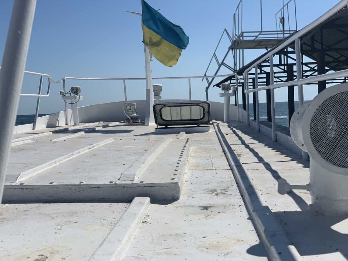 фото теплохода в Коблево