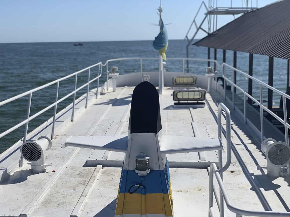 покататься на теплоходе в Коблево