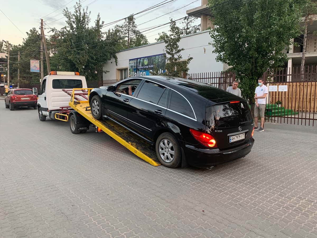 Транспортировка автомобиля в Коблево