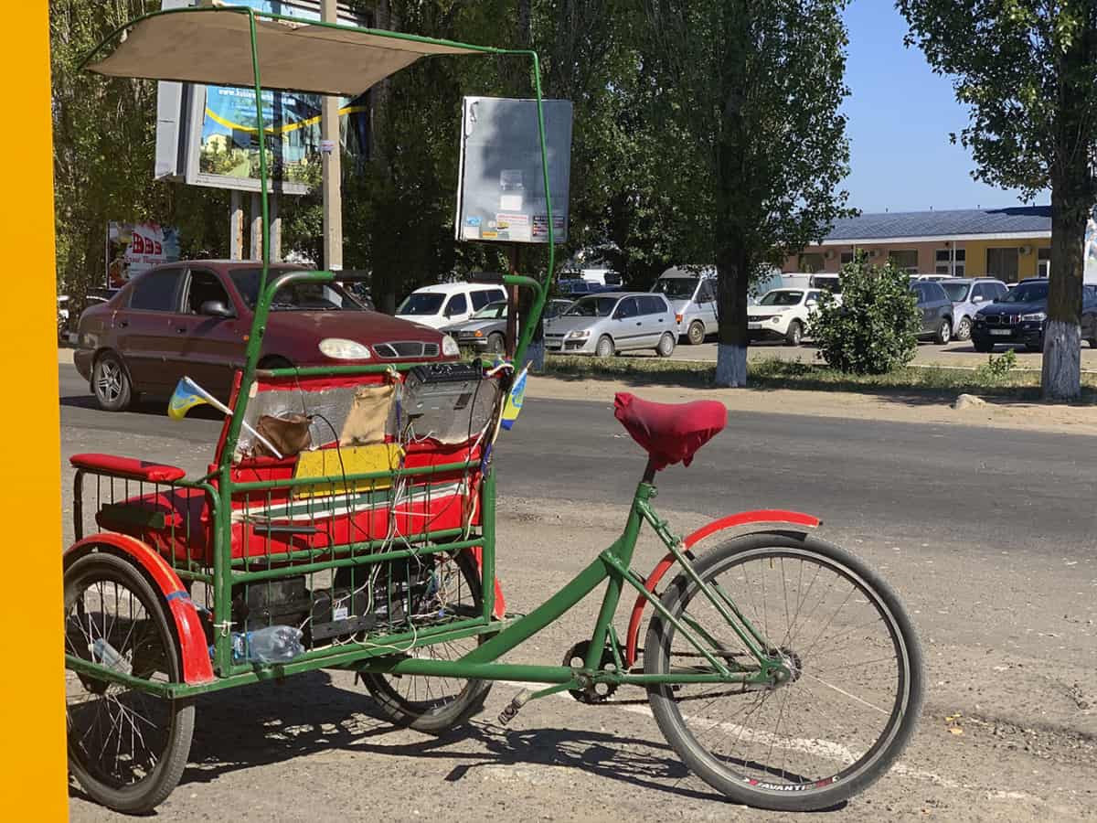 Коблево цены на велорикши