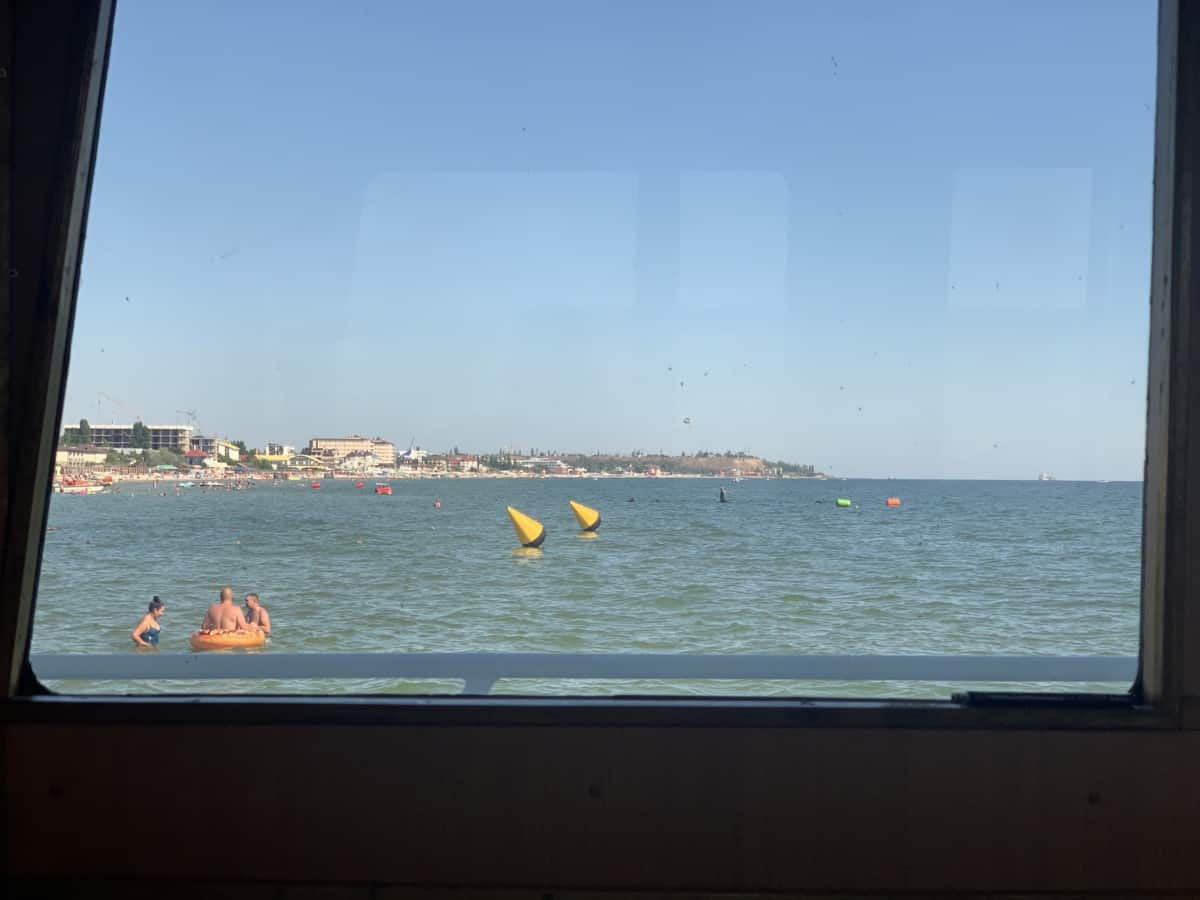 Фото Коблево 25.08.2020 теплоход