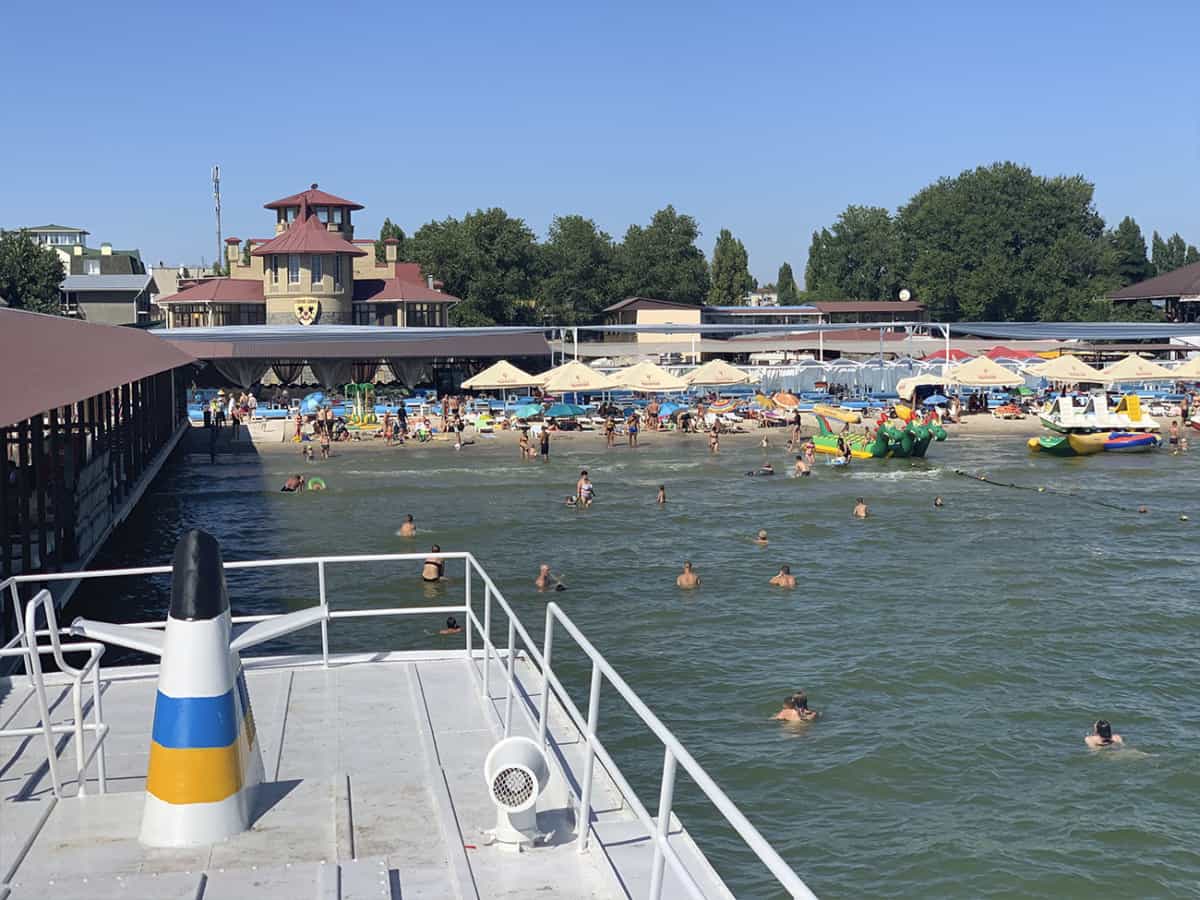 арендовать теплоход в Коблево