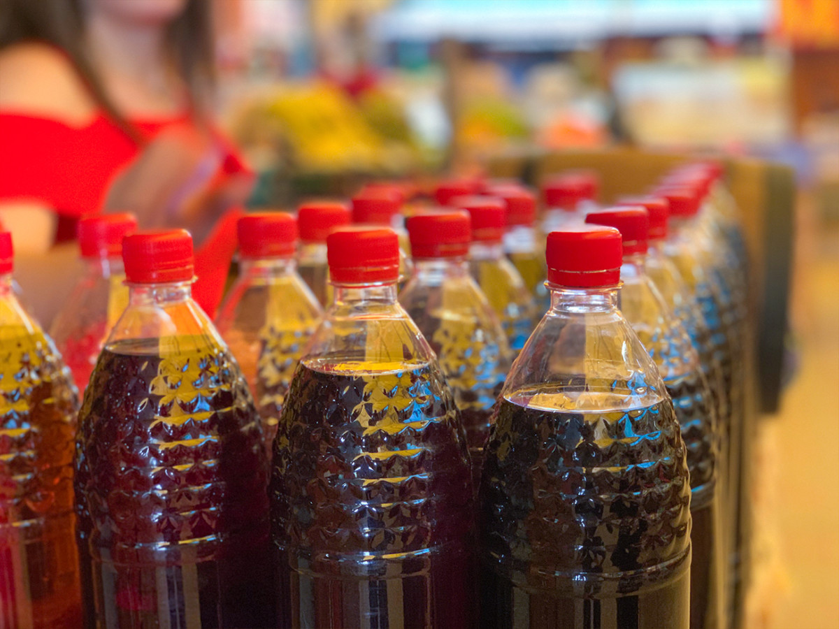 Большой выбор вина в Коблево