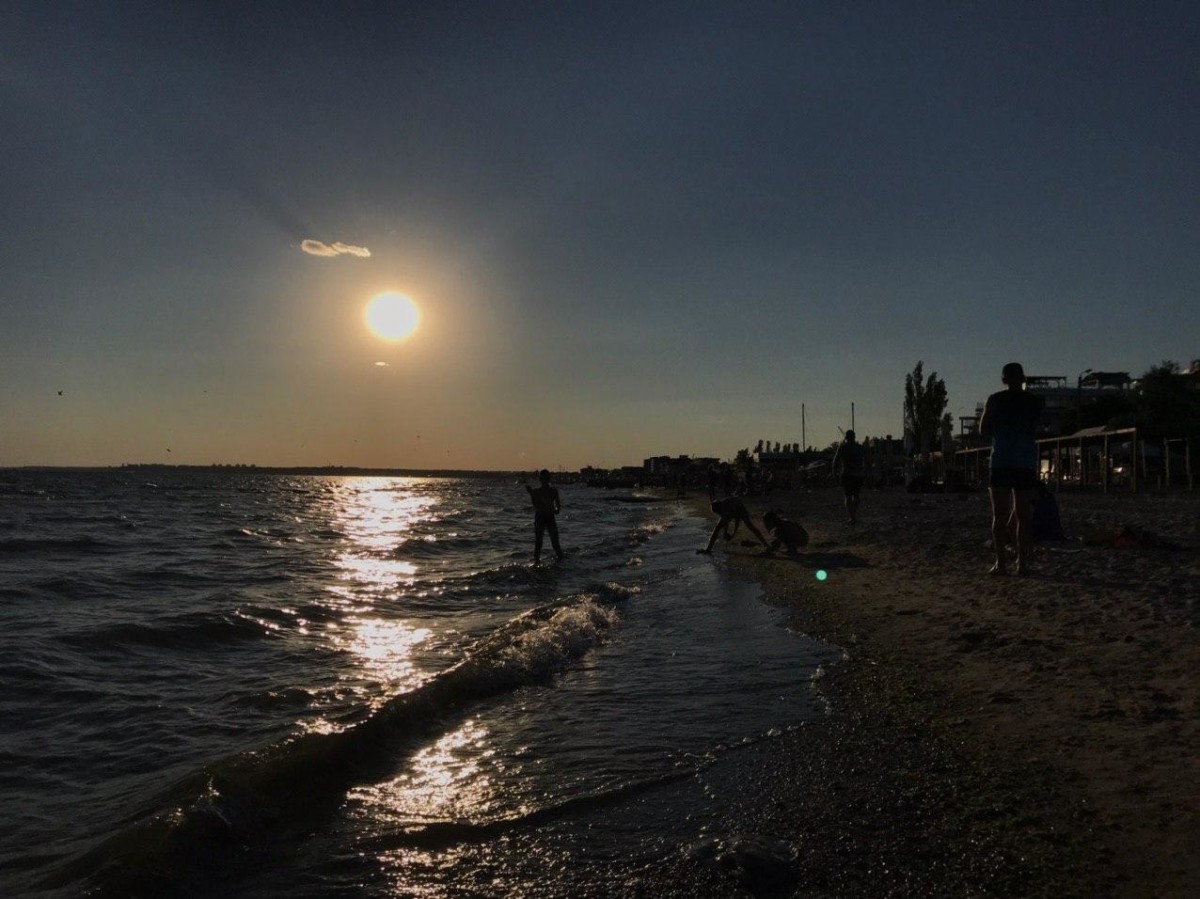 Закат в Коблево фото