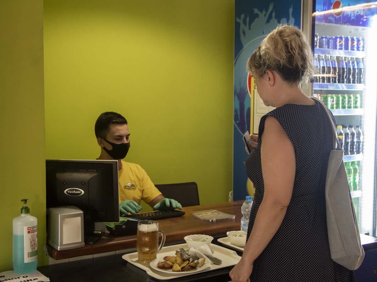 кафе с линией раздачи в Коблево Смачно