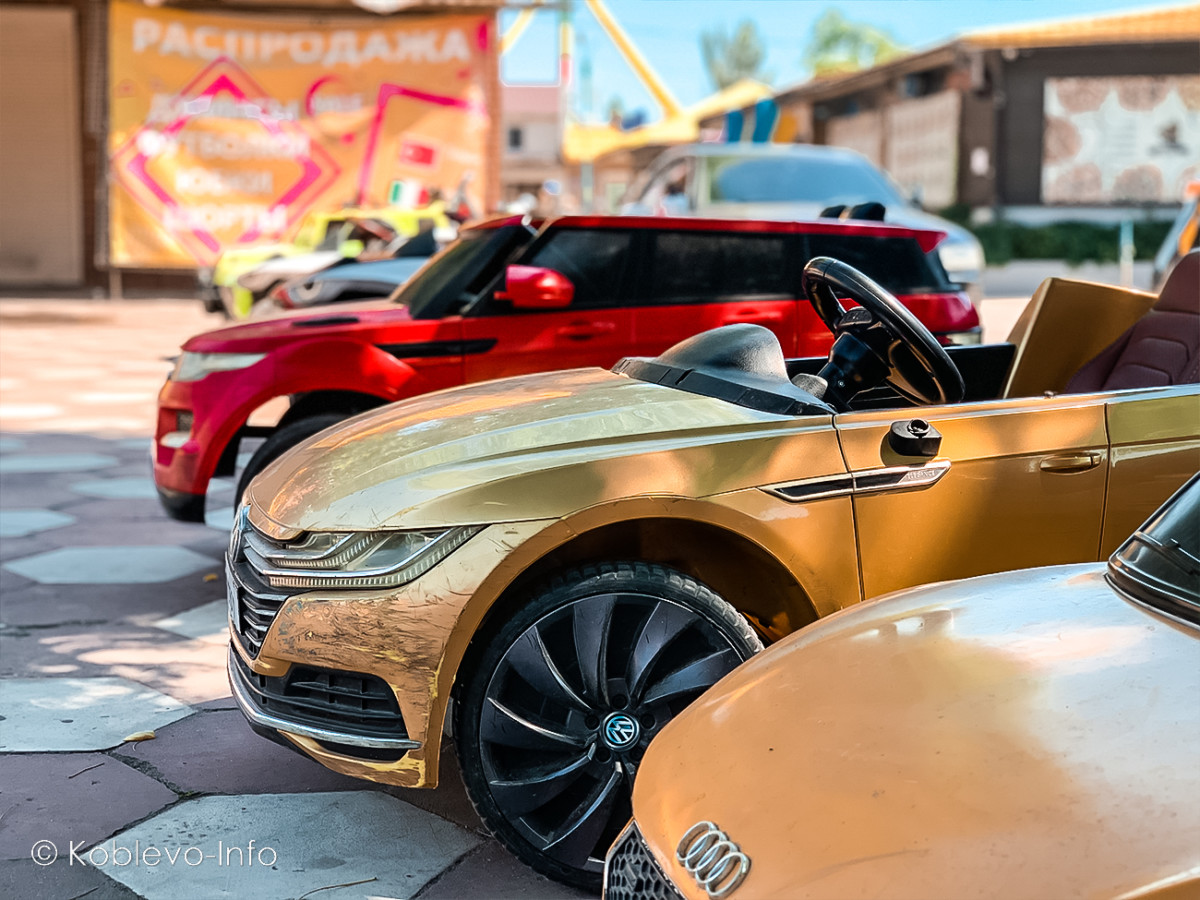 Развлечения машинки для детей в Коблево