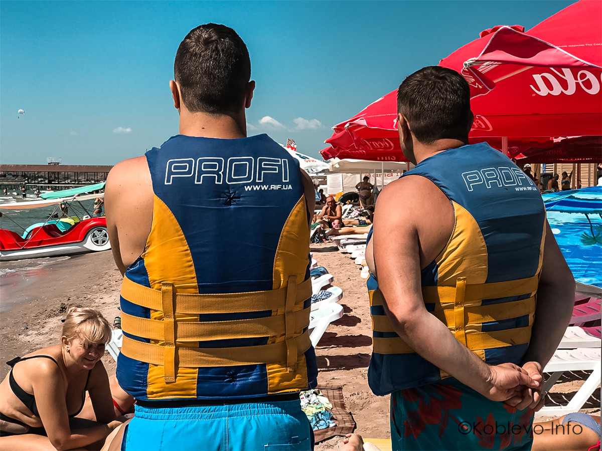 Фото моря и пляжа в Коблево