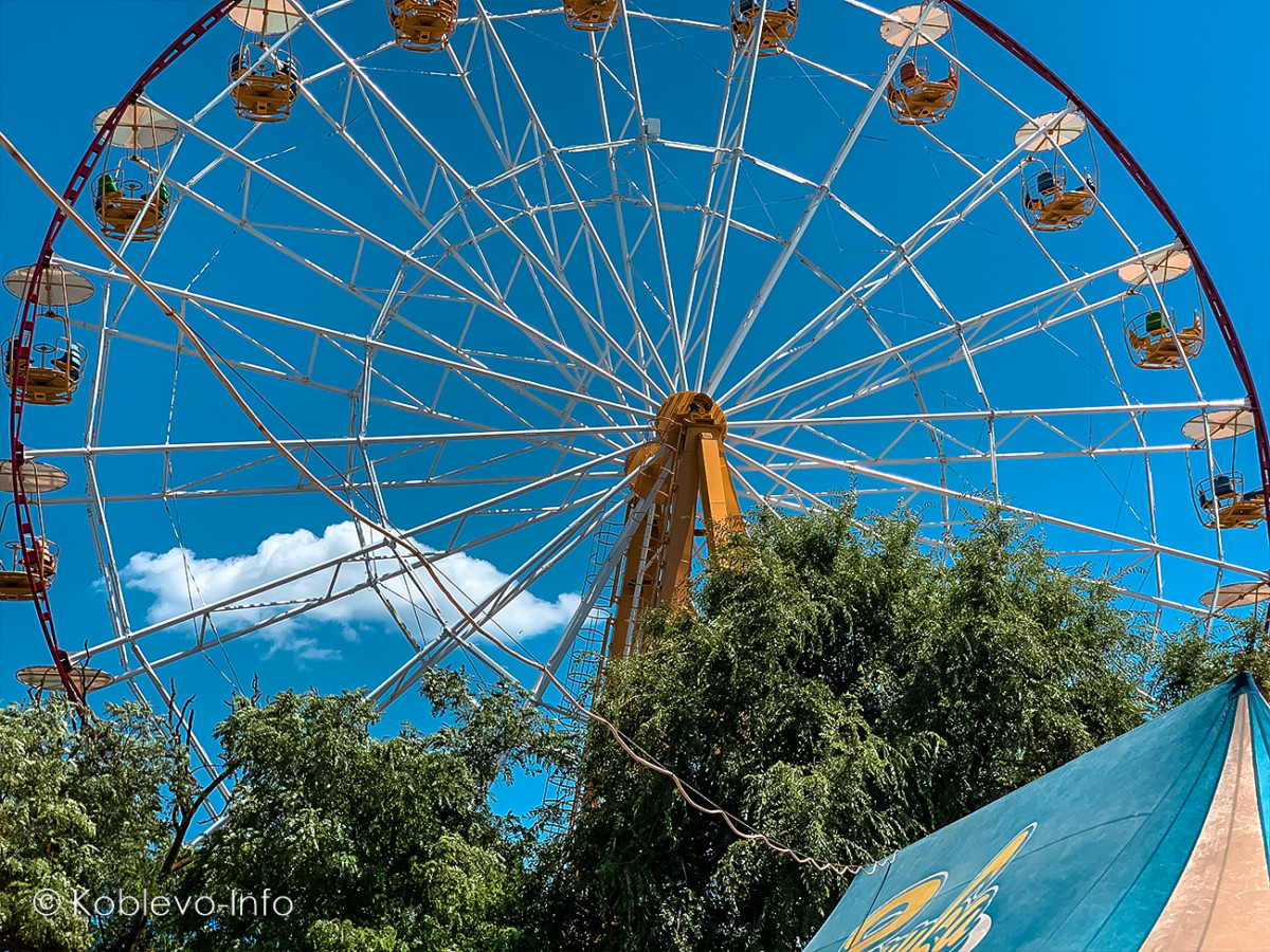 Колесо обозрения в Коблево