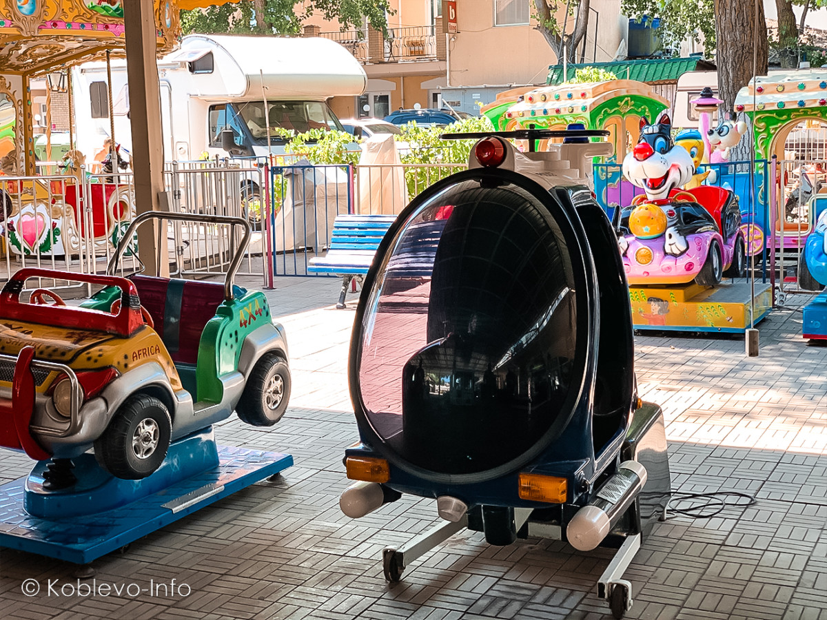 Парк аттракционов Преображенский в Коблево