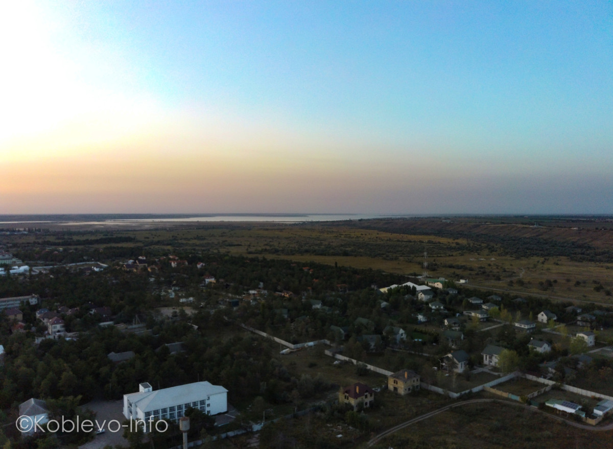 фото курорта Коблево с высоты