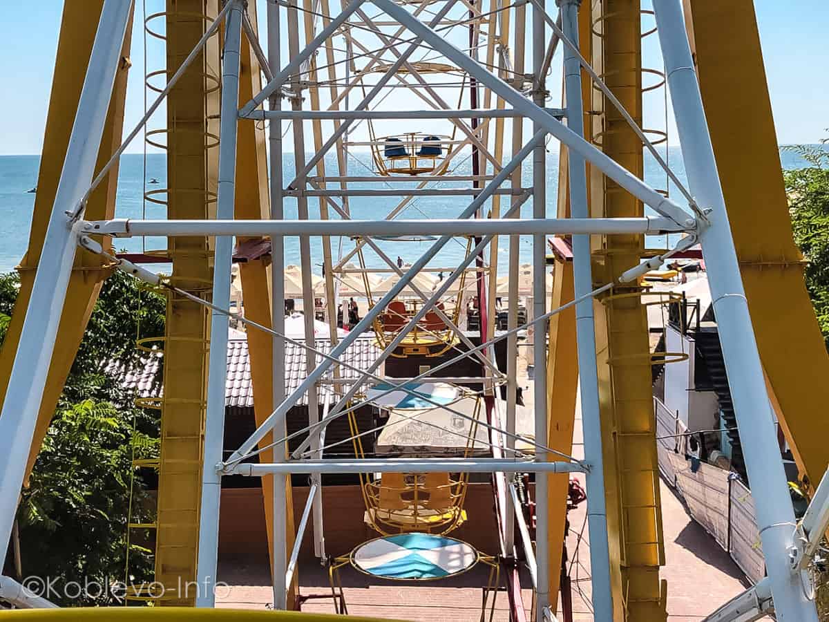 Аттракционы для семьи в Коблево