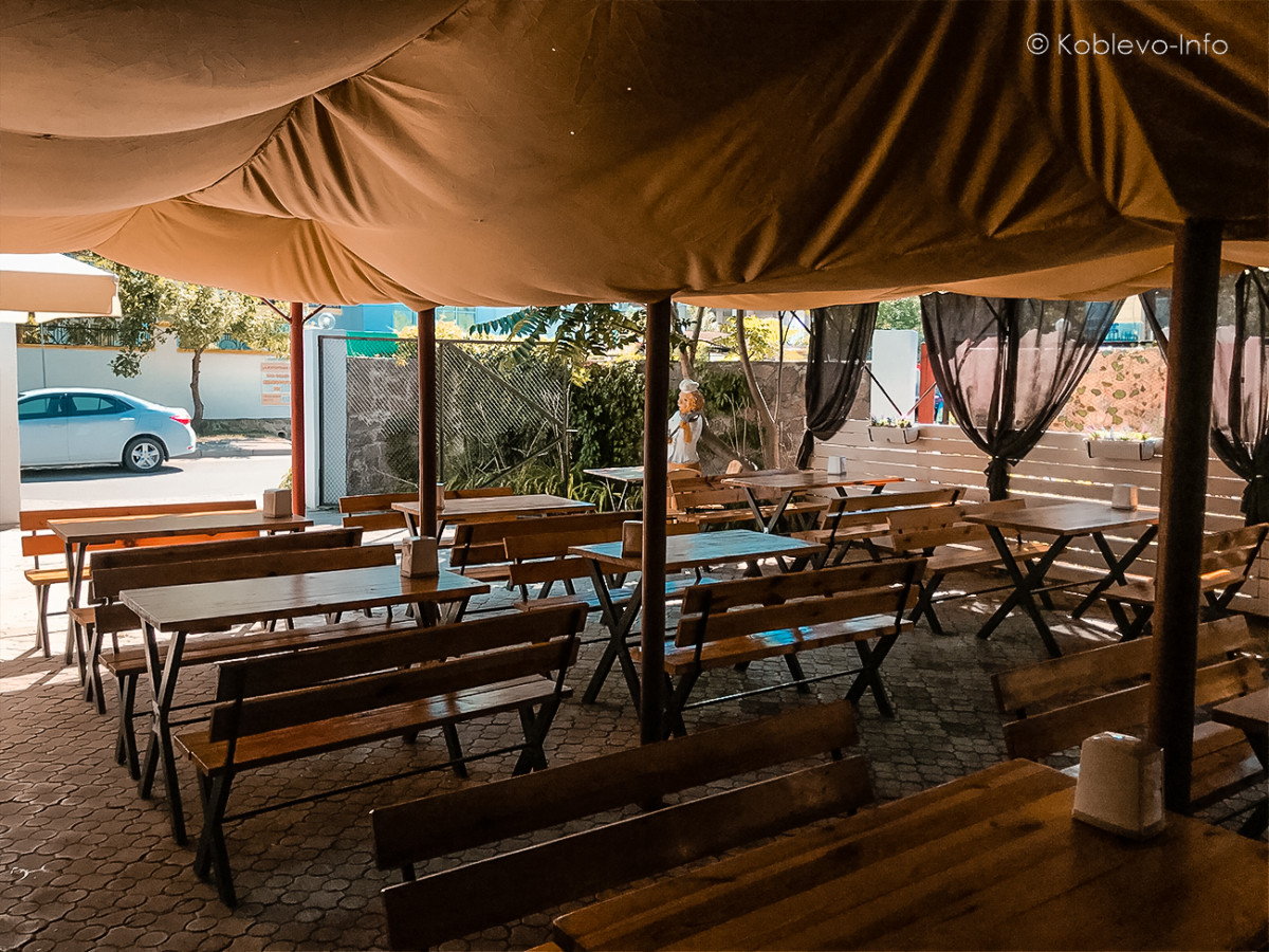 Кафе Аллегро в Украинской зоне Коблево