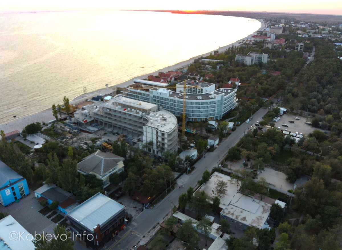 Фото Коблево 22.09.2020 с высоты