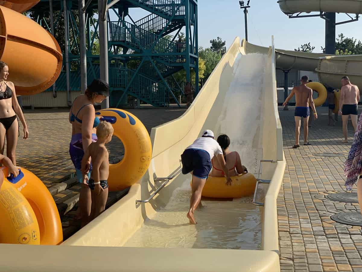 Орбита Коблево фото аквапарка