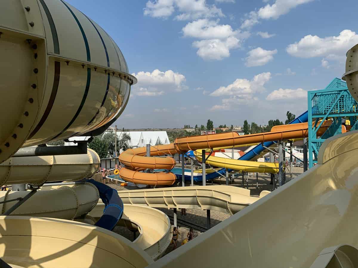 Развлечения в Коблево Орбита аквапарк в отеле