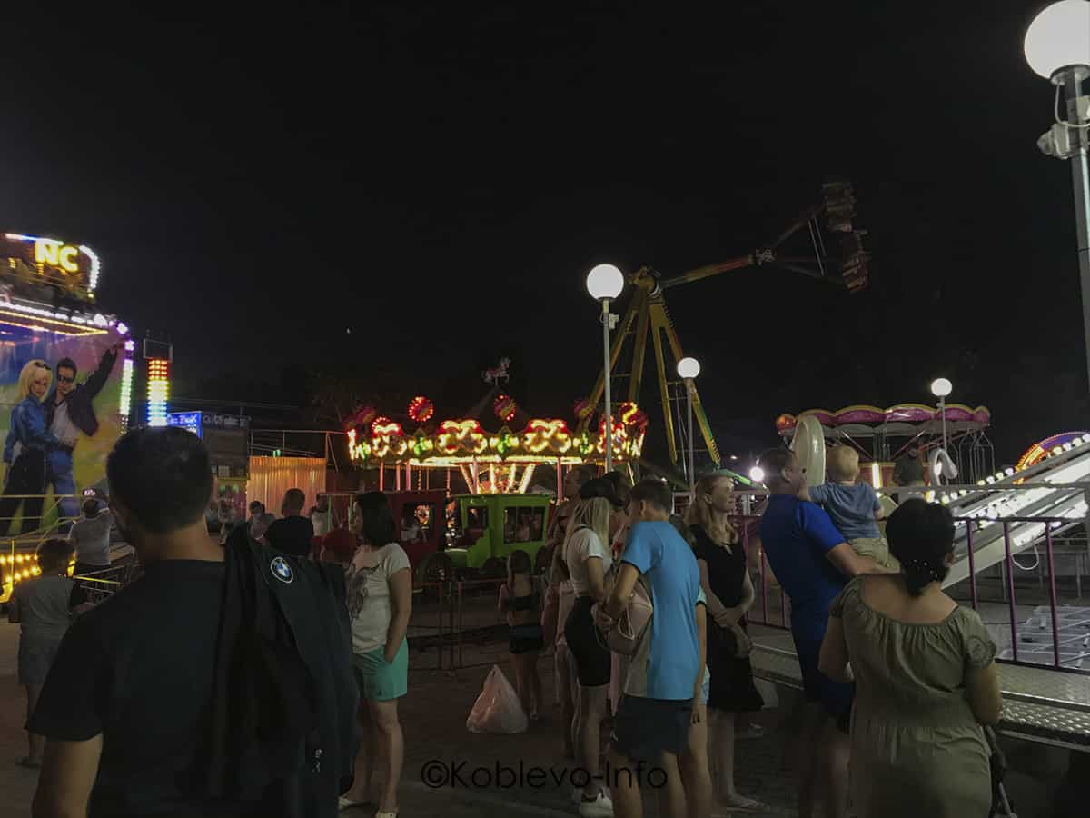 Развлечения в Коблево фото. Луна парк