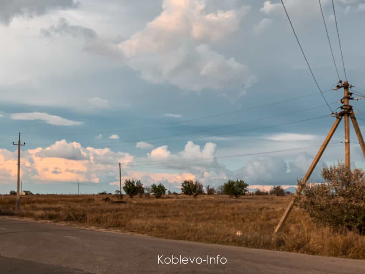 красивый пейзаж Коблево
