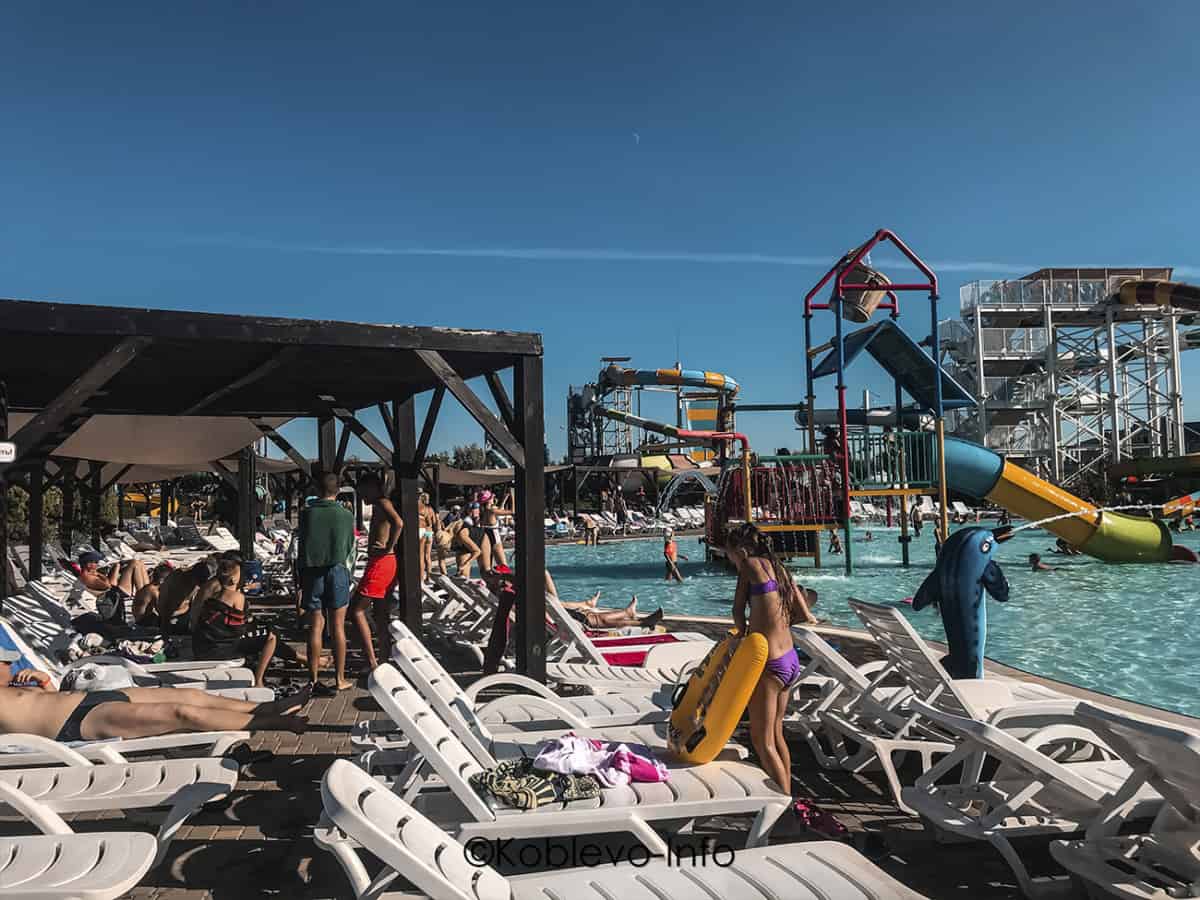 Фото в аквапарке Коблево