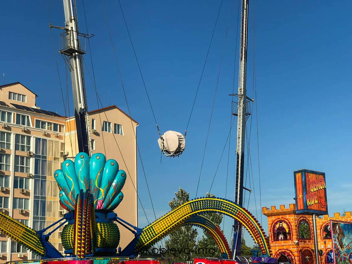 Аттракционы в Коблево