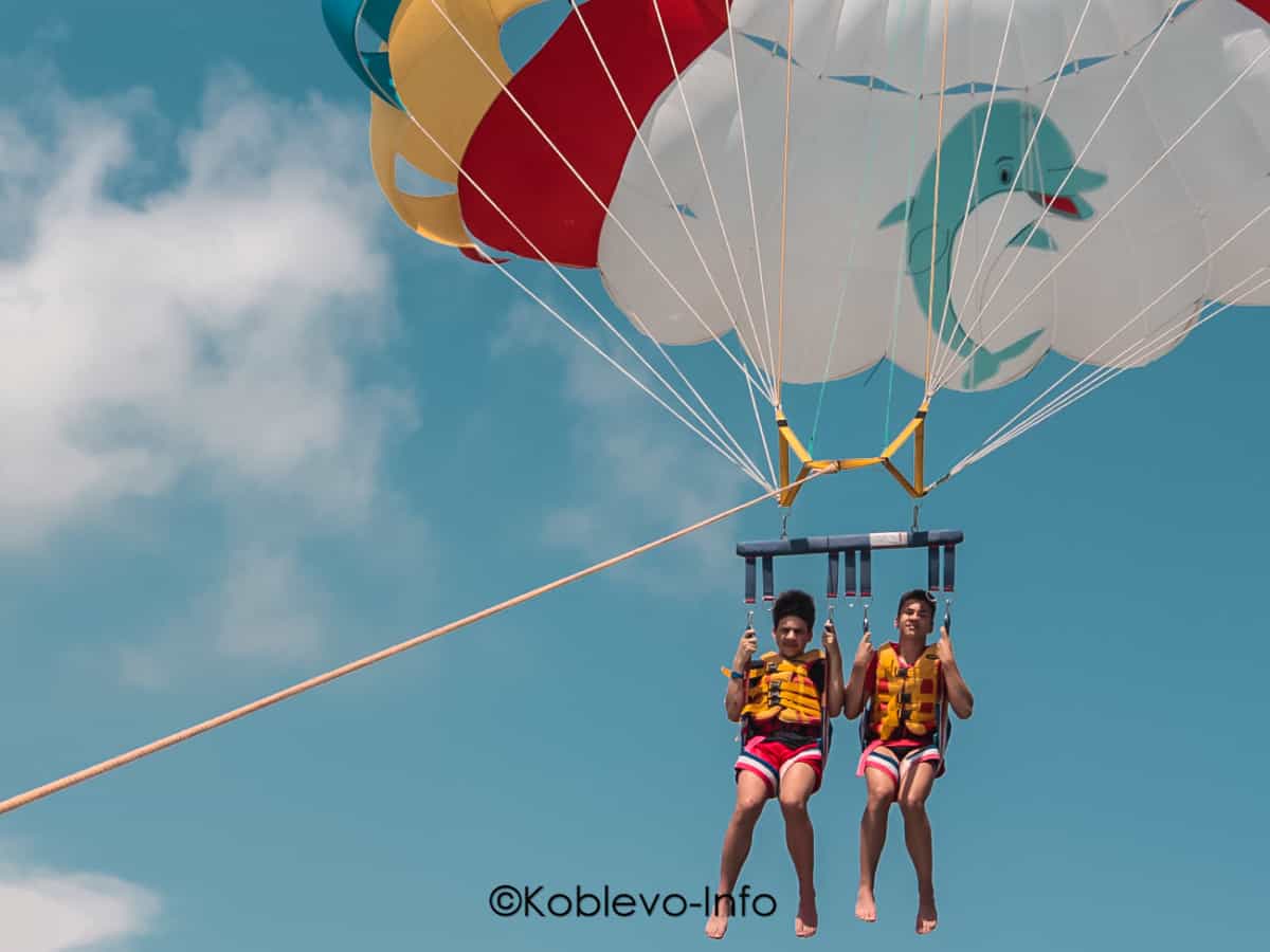 Водные аттракционы в Коблево