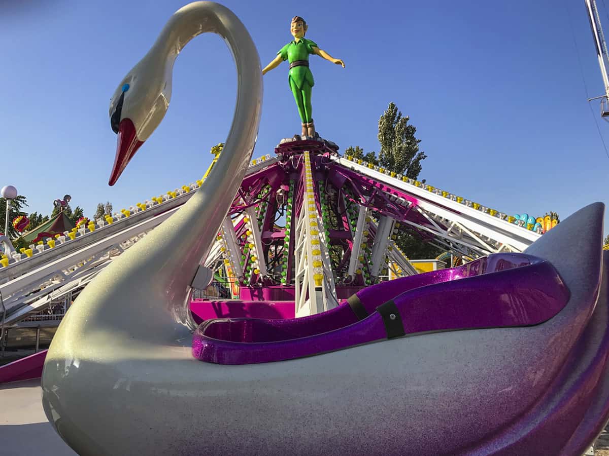 Аттракцион для детей в Коблево