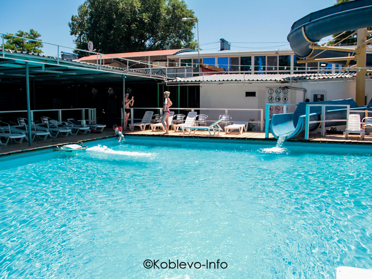 Отдых в Коблево 2021. Мини Аквапарк