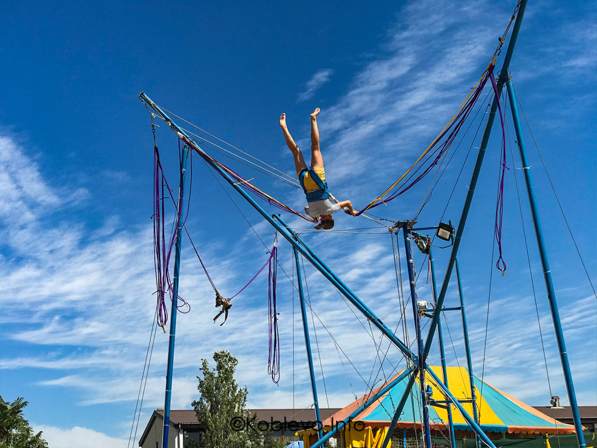 Батут для детей и взрослых в Коблево