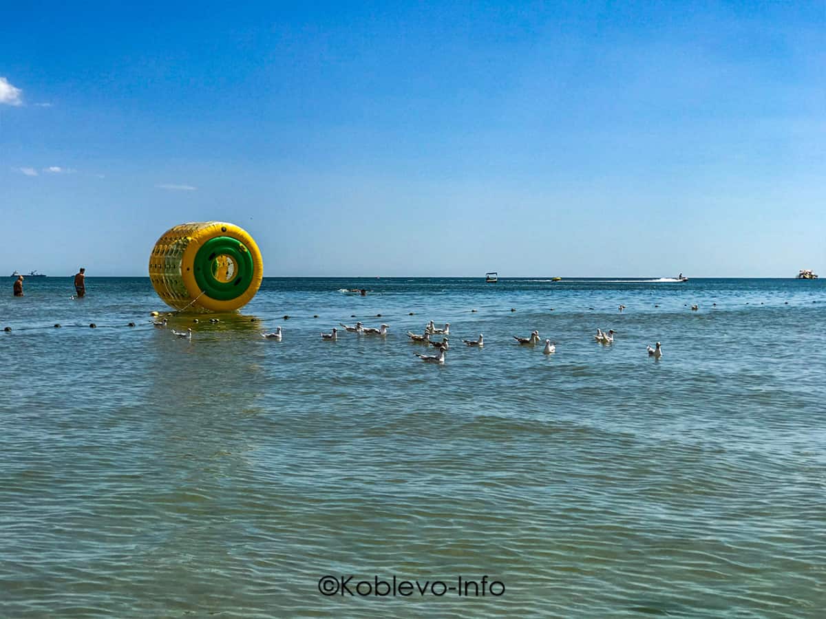 Бесплатные пляжи в Коблево
