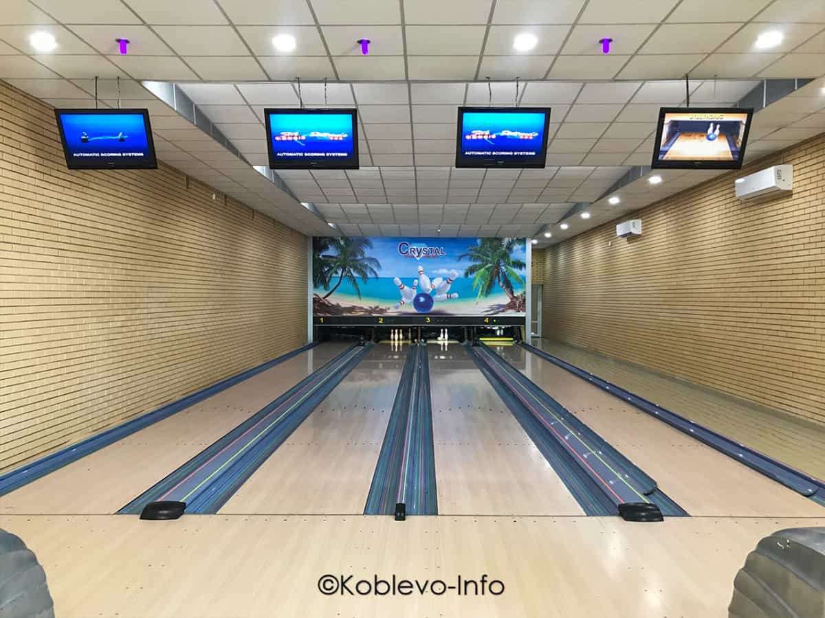 Боулинг в отеле Кристалл в Коблево