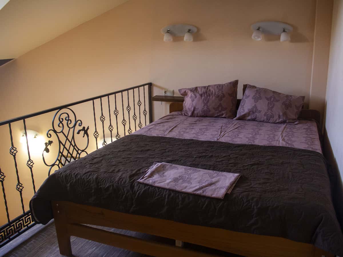 В отеле Лагуна в Коблево есть двухэтажные номера