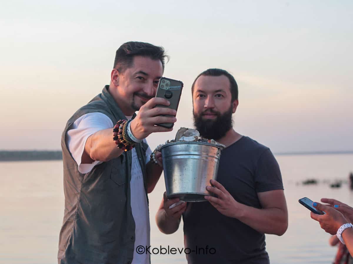 Владелец Устричной фермы Устрицы Скифии Андрей Пигулевский в Коблево