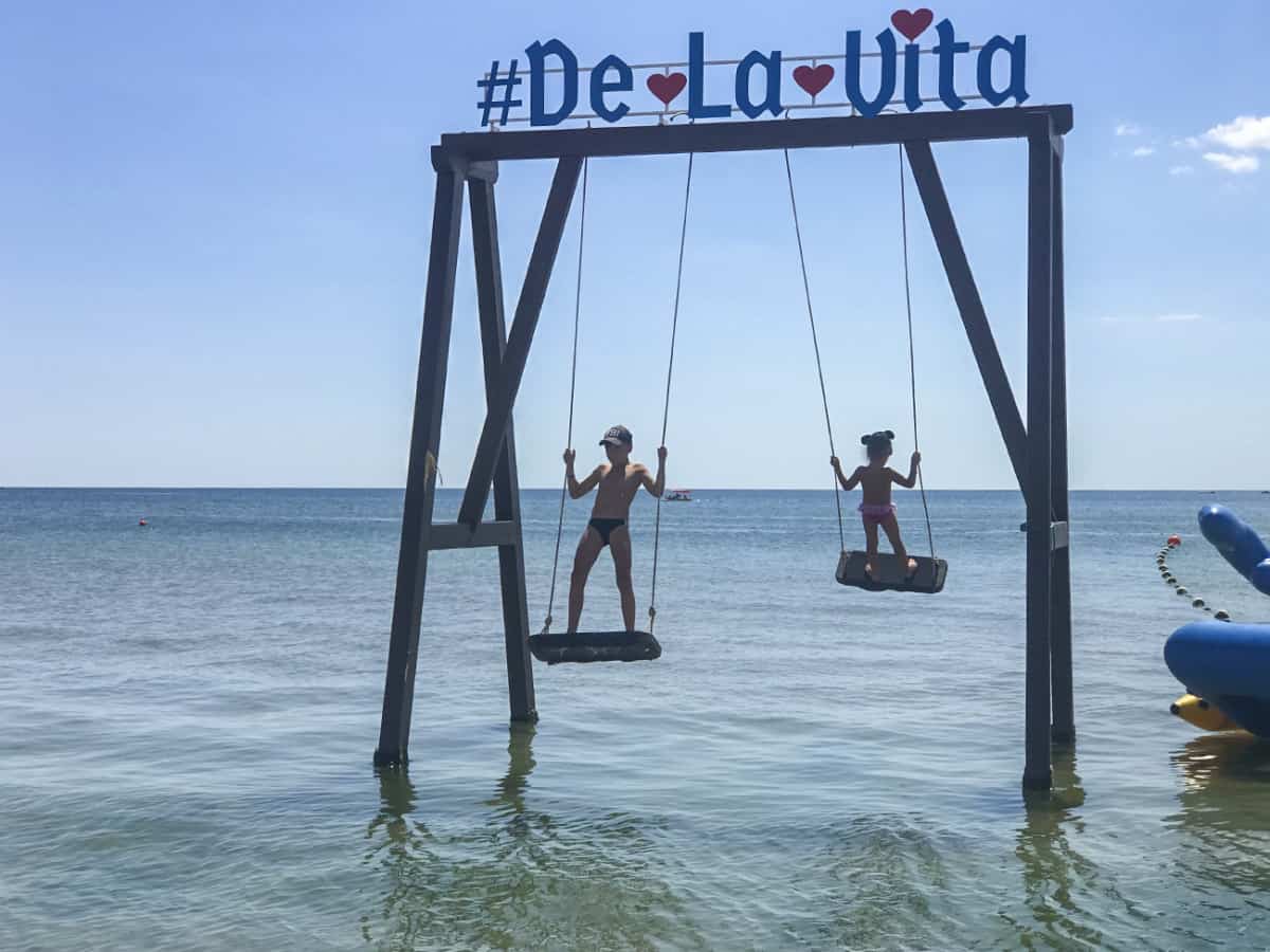 Популярная фотозона в Коблево