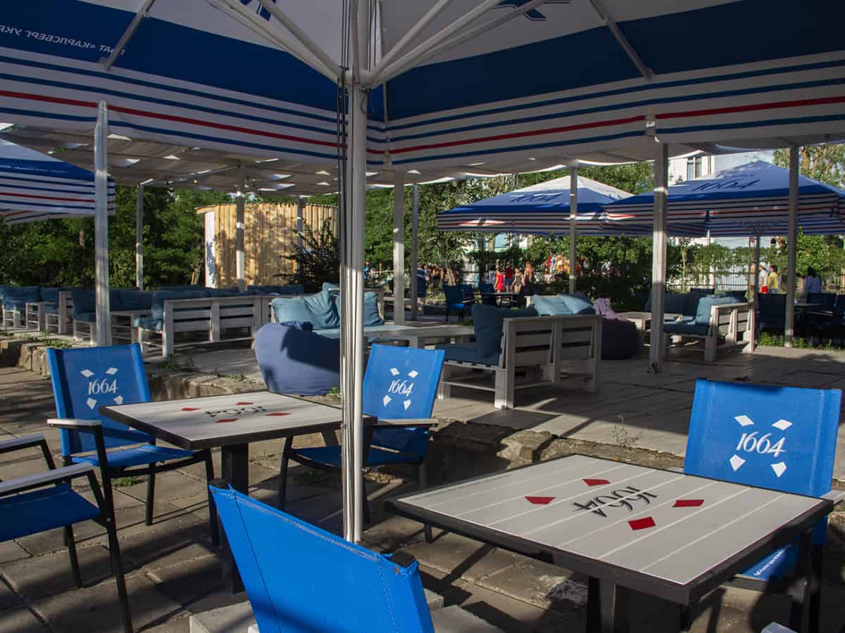 Заведения у моря в Коблево