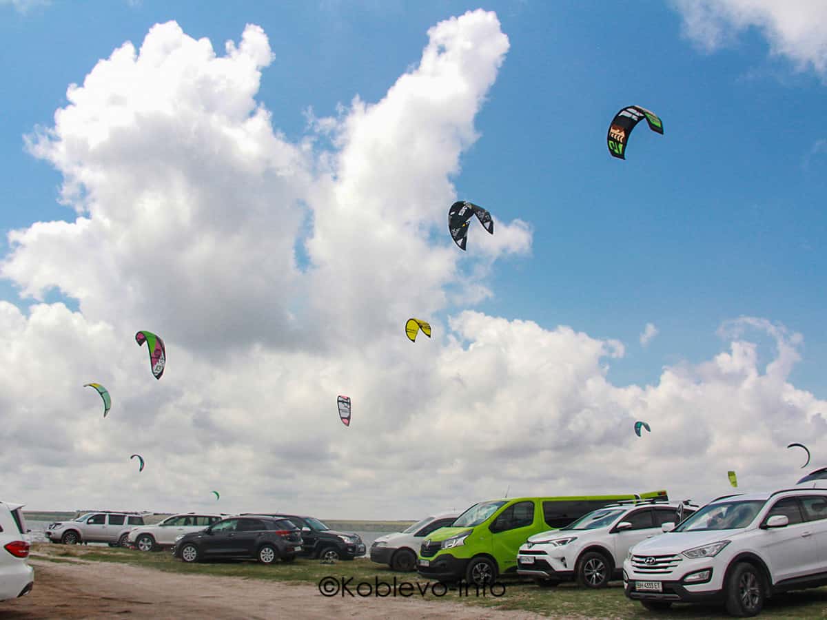 Спорт кайтсерфинг в Коблево