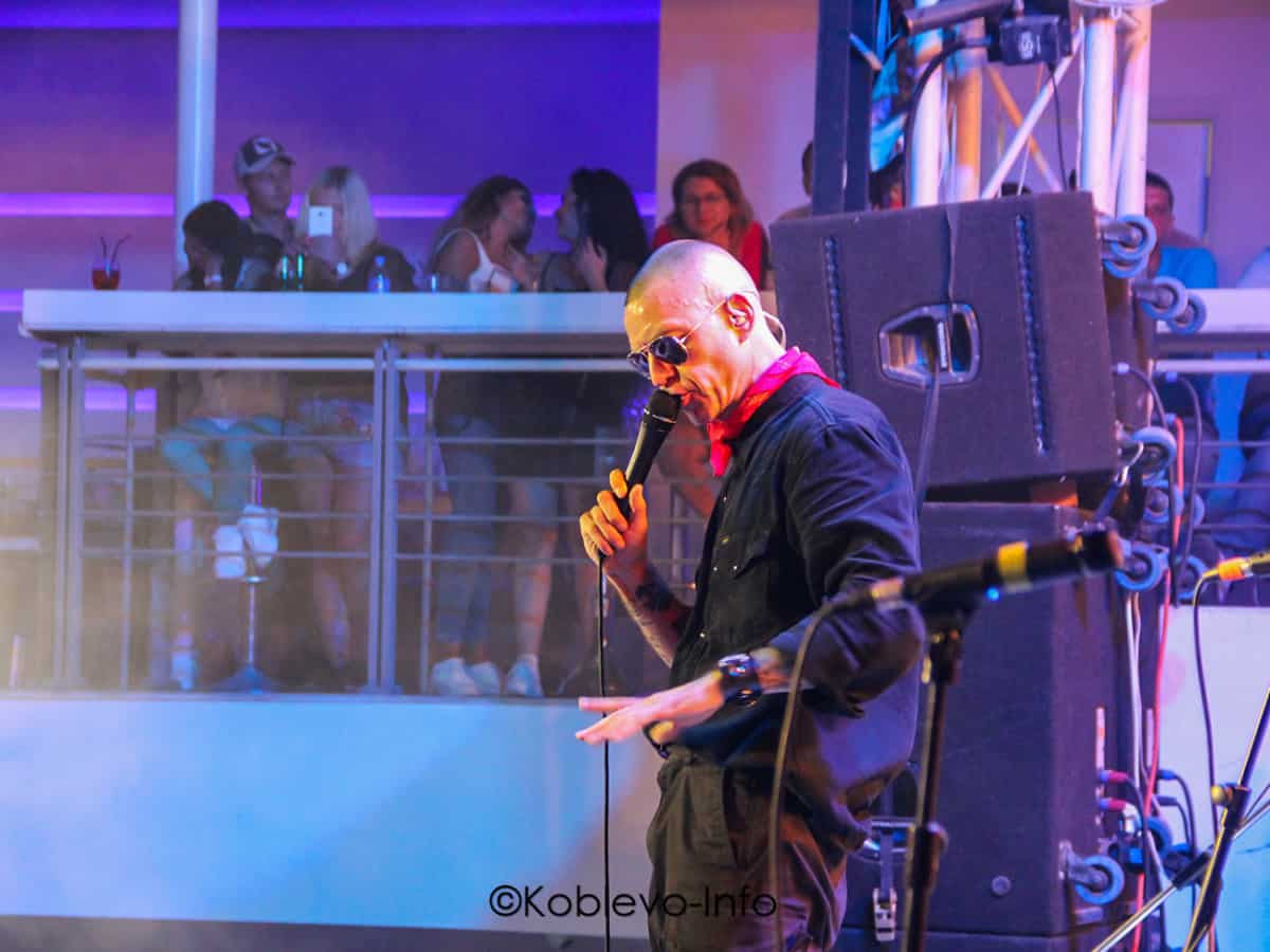 Ляпис Трубецкой в ночном клубе Бразил в Коблево