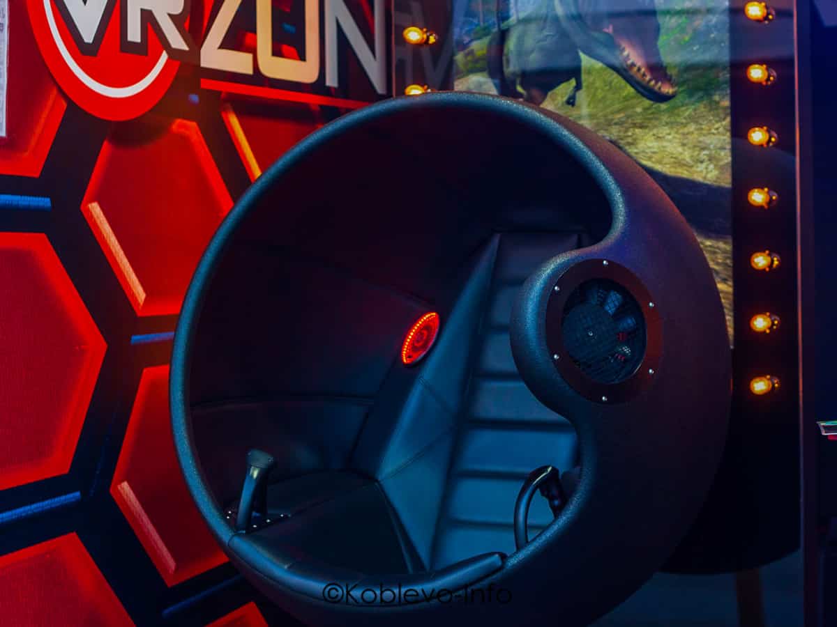 12d аттракцион в Коблево