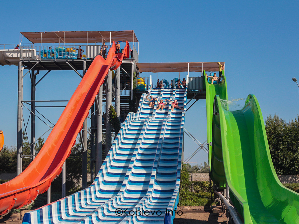 Отдых в Коблево 2021. Аквапарк Коблево