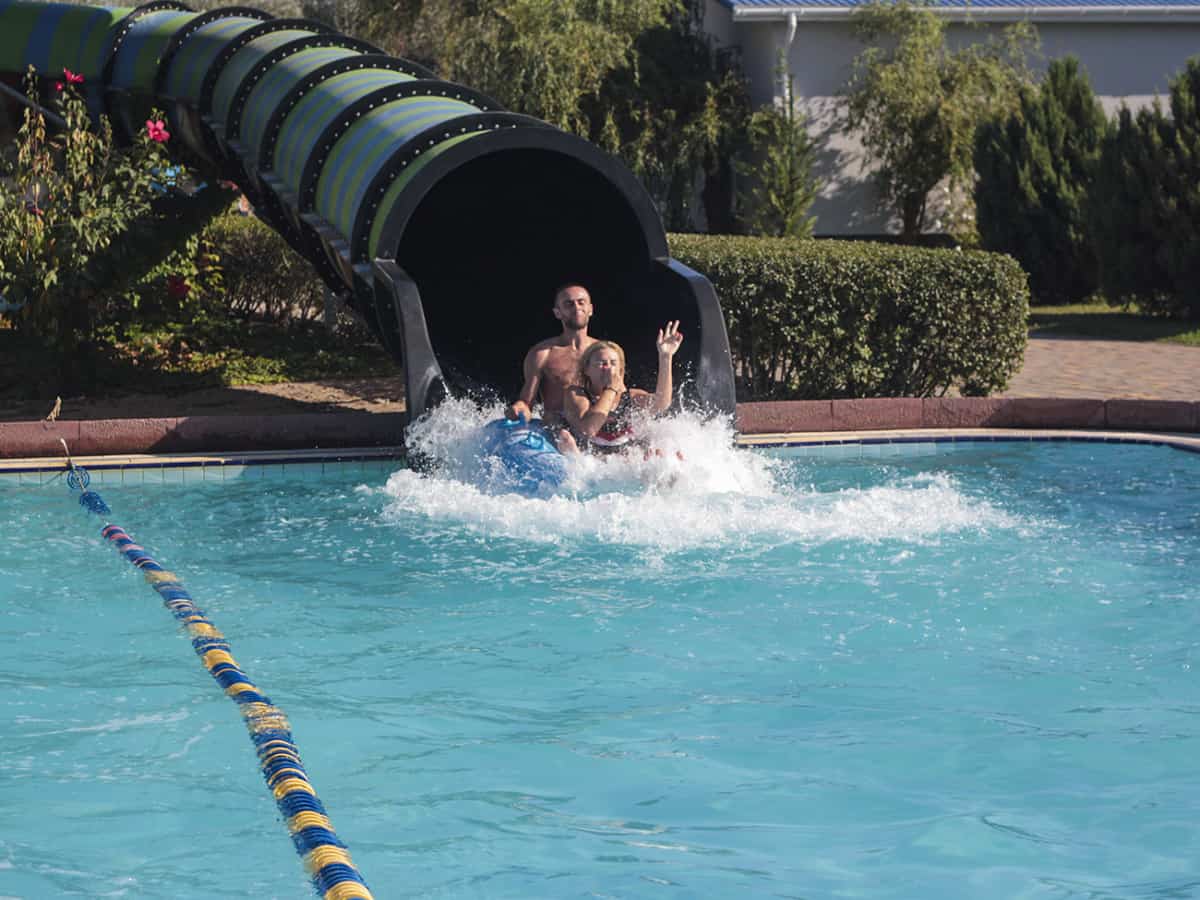Горки в аквапарке Коблево