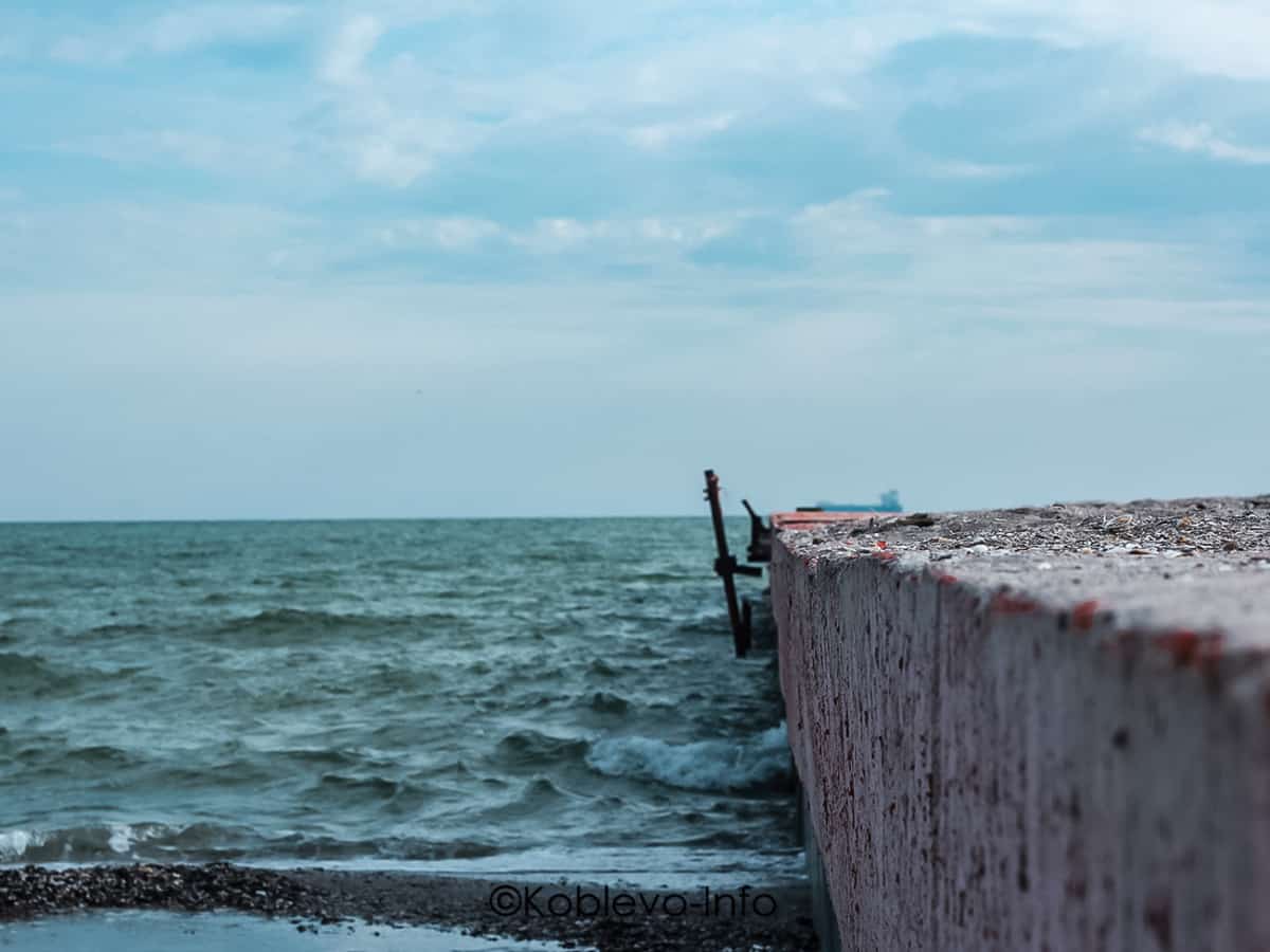 Фото пирса в Коблево