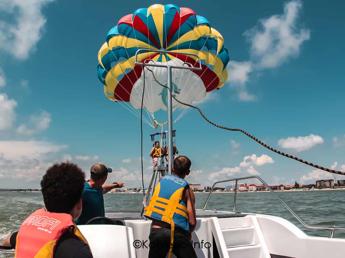 Отдых в Коблево 2021. Экстремальные развлечения