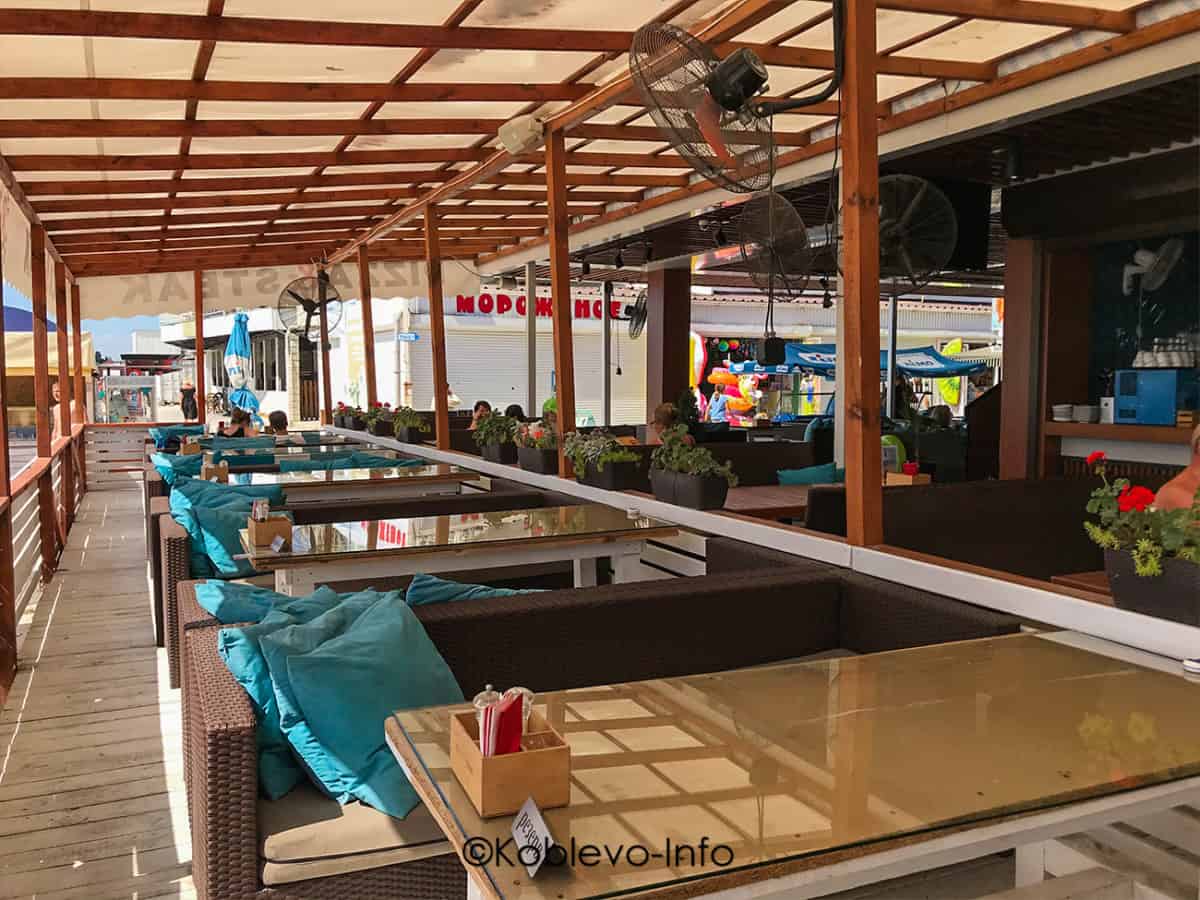 Ресторан Pizza&Steak в Молдавской части в Коблево