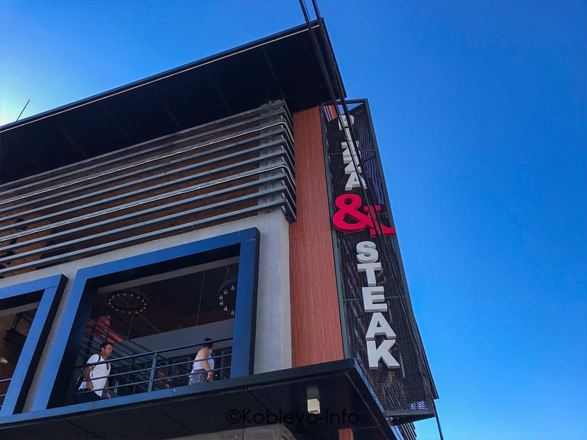 Ресторан Pizza&Steak в Николаевской части Коблево