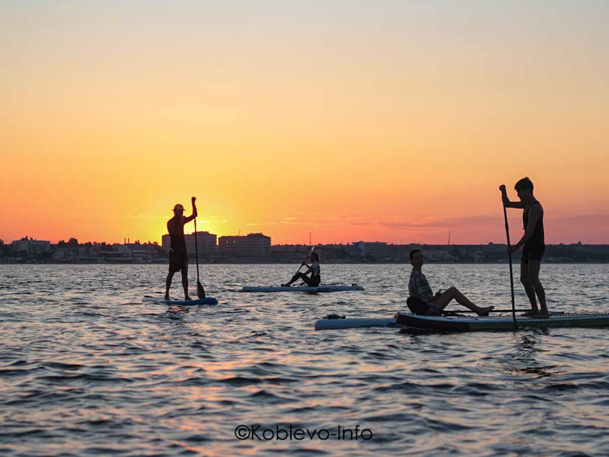 Фото сапсерферов в Коблево