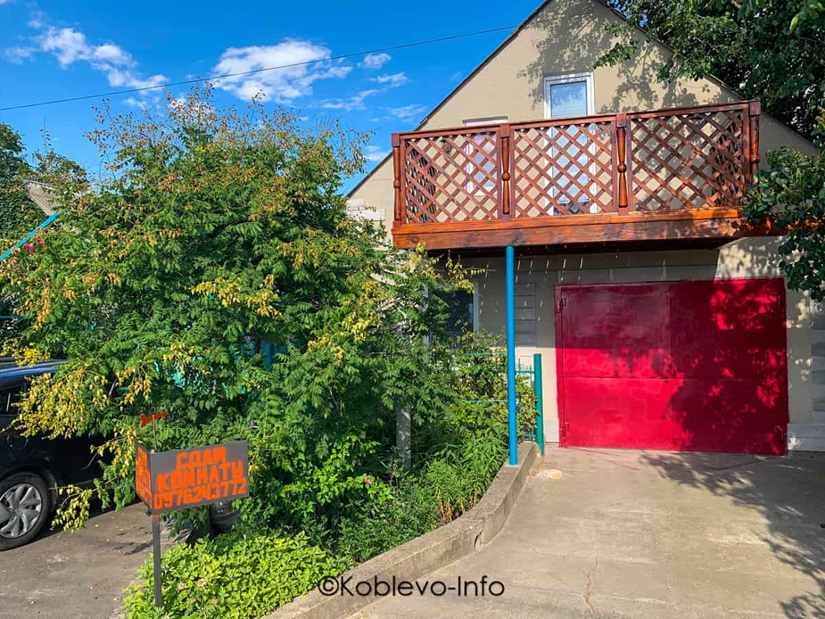 Частный сектор в селе Коблево