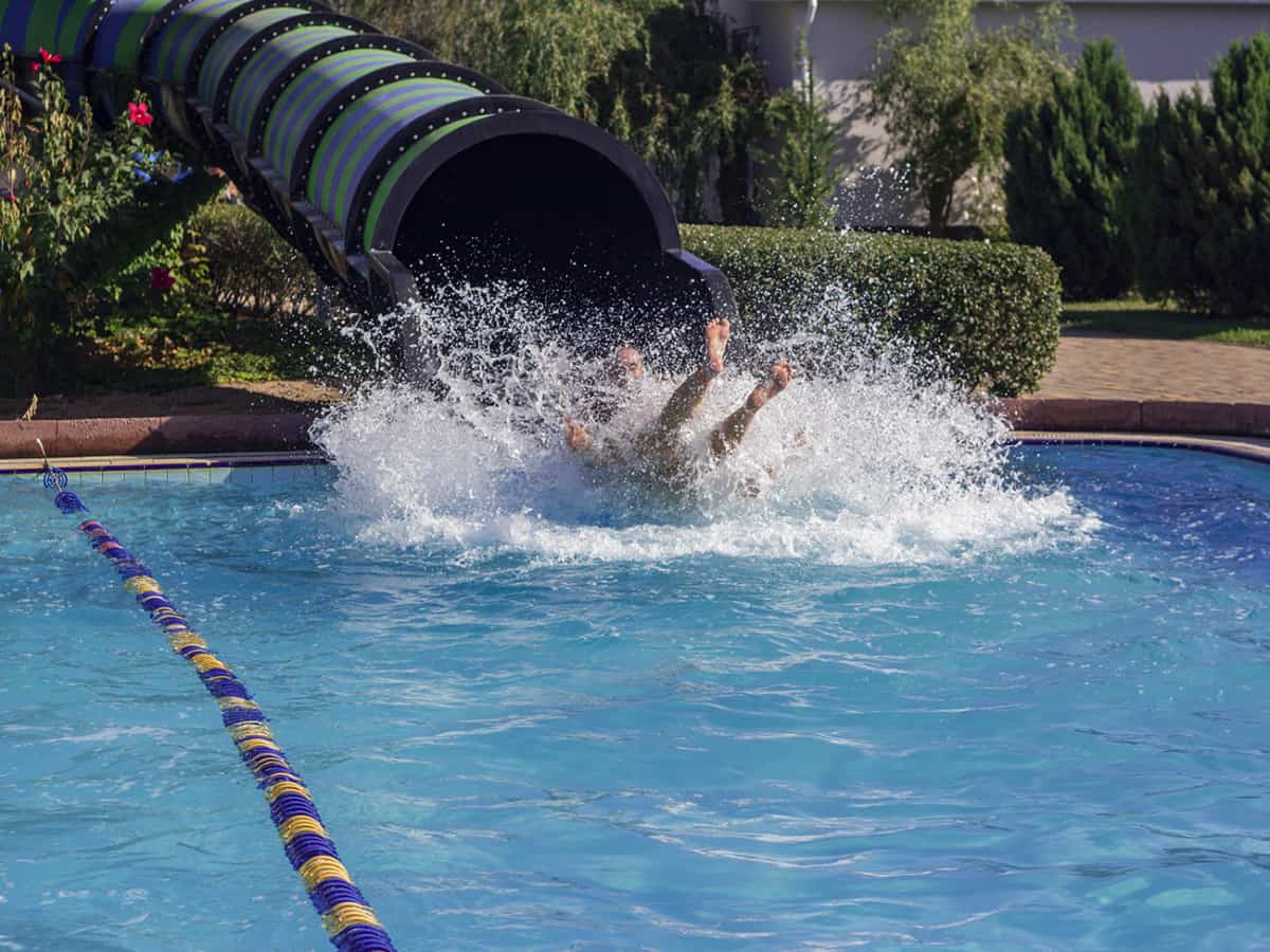Водные горки в Коблево