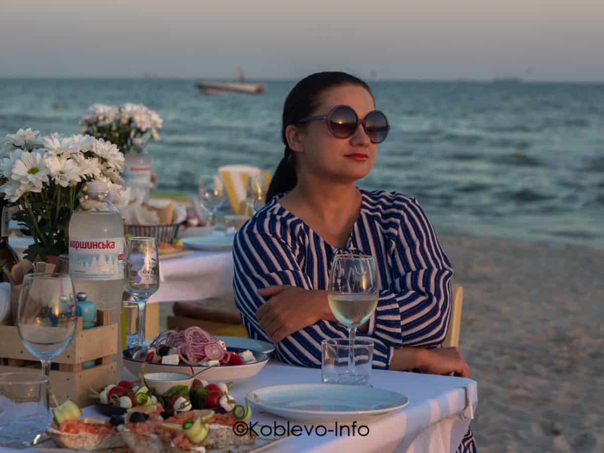 Ужин на море в Коблево